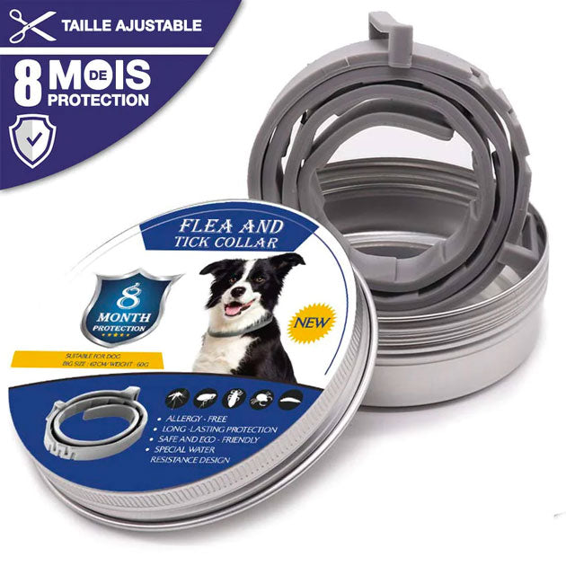 Les atouts majeurs du Collier anti-puces et anti-tiques naturel pour chiens de toutes tailles - 6...