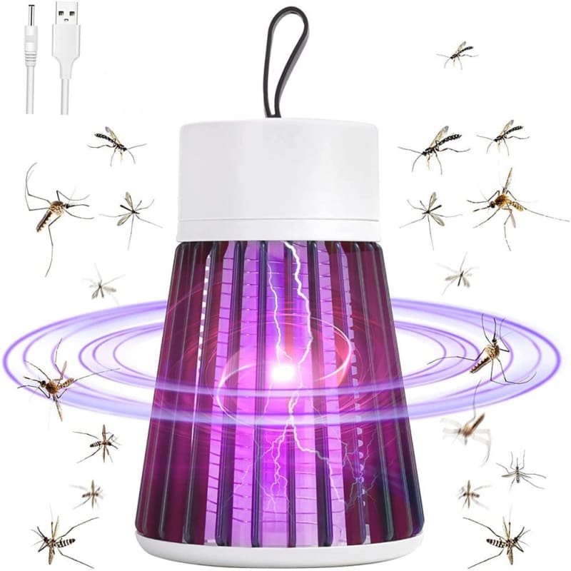 Lampe Anti-Moustique Photocatalytique UV Rechargeable USB
