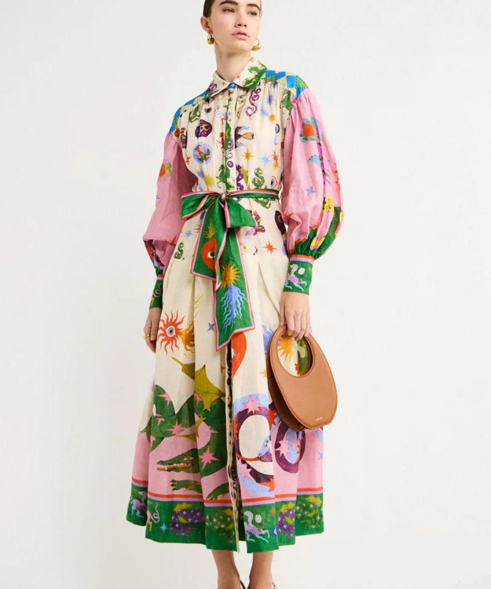 Katya | La Robe d'Été Maxi Italienne