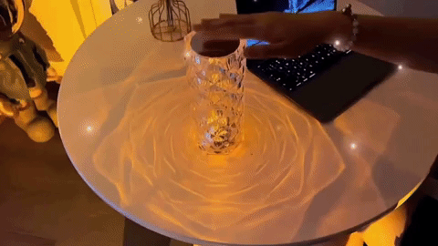 LampeCristal | Cette lampe crée une atmosphère inédite !
