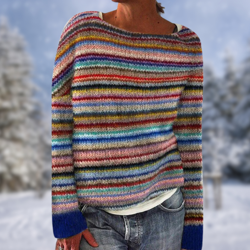 Ninalo | Le Sweat Élegant Multicolore