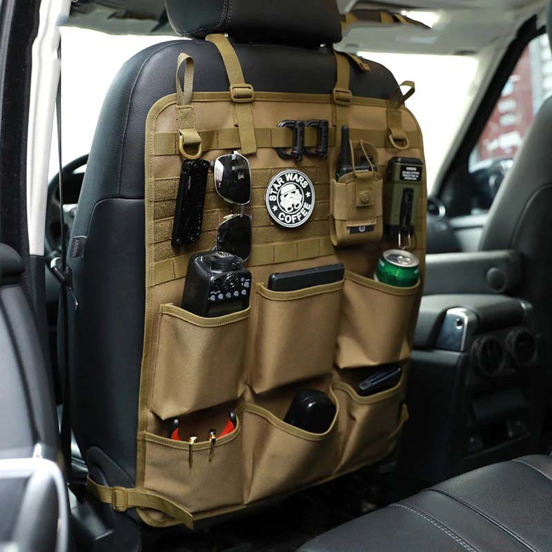Organisateur Tactique pour Siège Arrière : Un Essentiel pour Votre Voiture