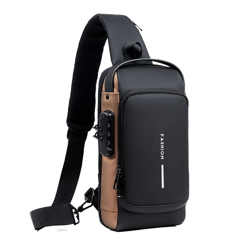 Sac à Bandoulière USB Antivol : Le Compagnon Idéal pour Vos Voyages