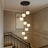 Lustre de l'escalier de la Villa de Gade