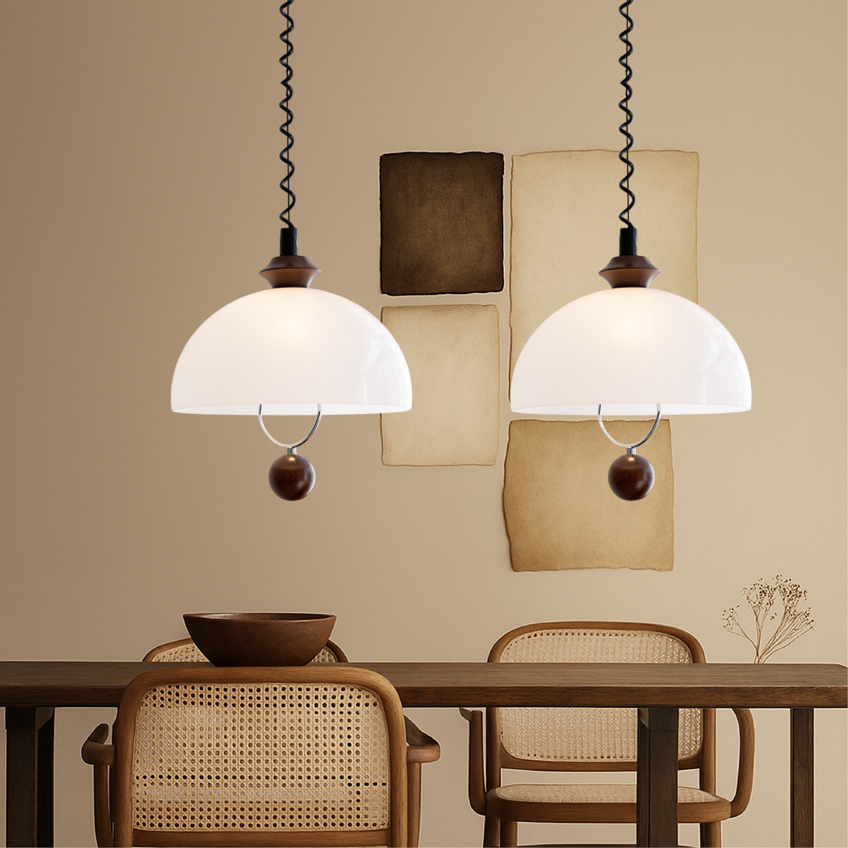 Lampe pendante ancienne