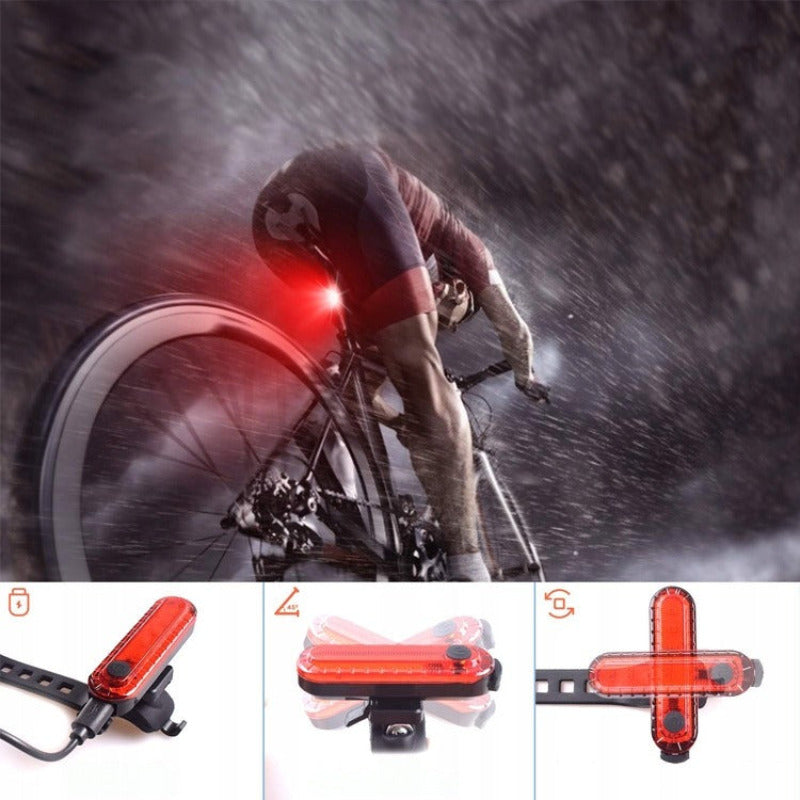 Modes d'Éclairage Variés - Lumières Vélo Adaptables à Toutes les Conditions t
