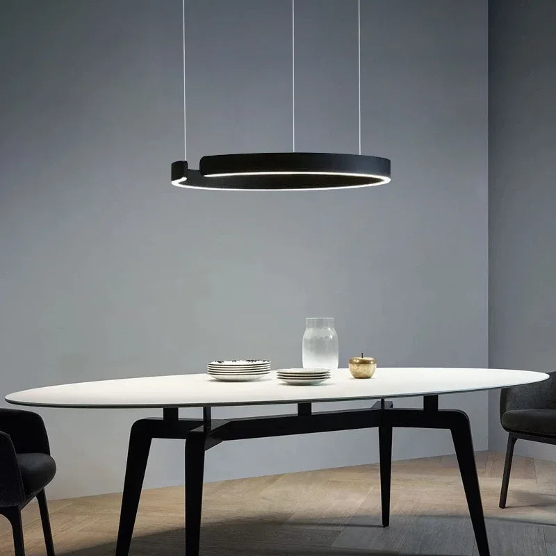 Lampe pendante anneau Esthetica
