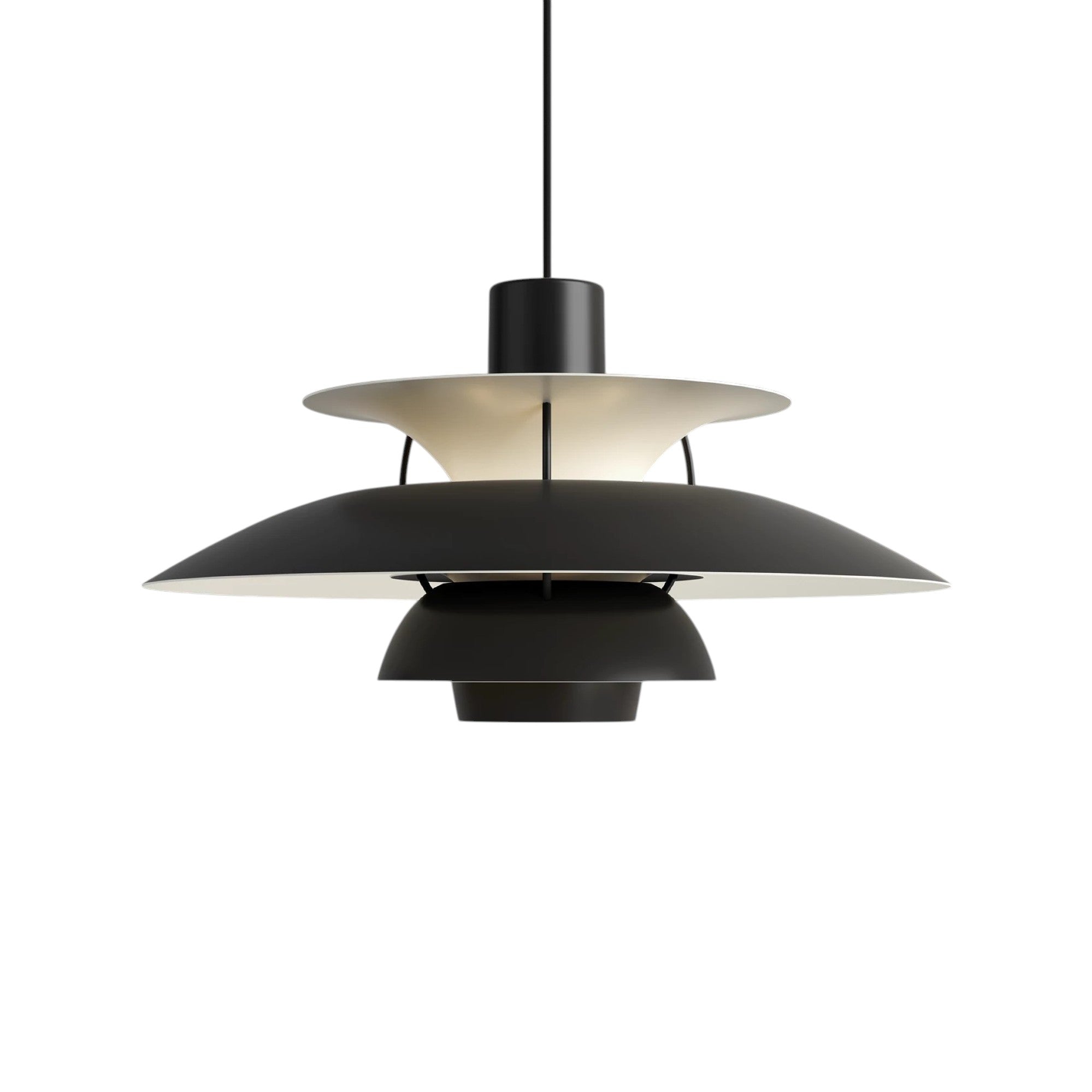 Lampada a sospensione multistrato danese