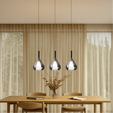 Lampe pendante en verre de Nady