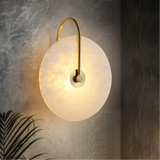 Lampe murale LED en marbre Alab