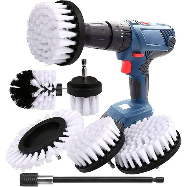 Brosses de Nettoyage pour Perceuse en Rouge - Durabilité élevée pour un nettoyage efficace