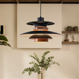 Lampe suspendue à bras articulé Merado