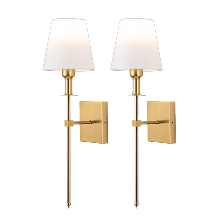 (2-Pack) Applique murale filaire