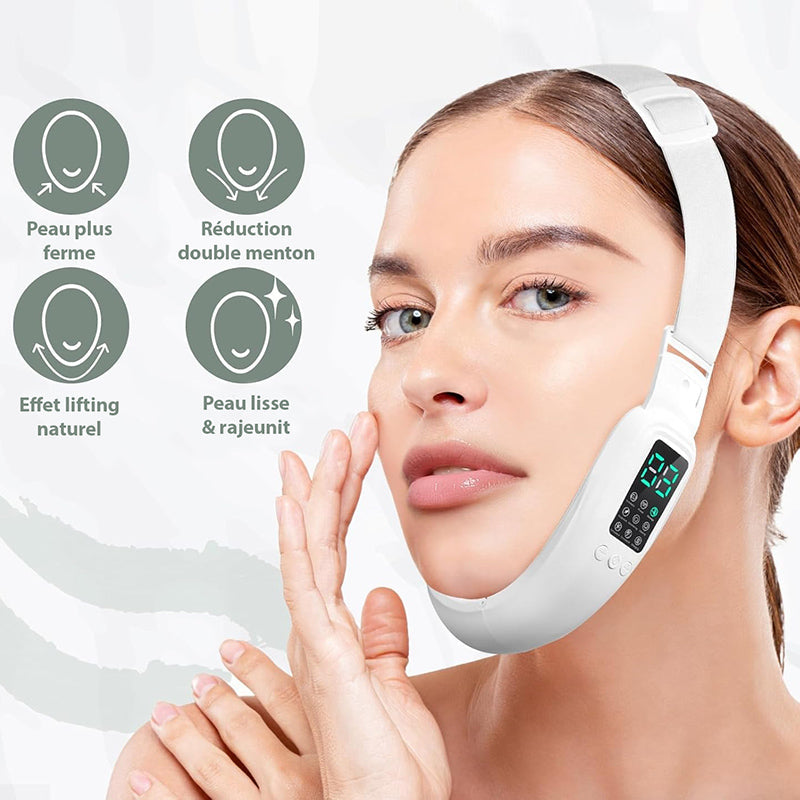Appareil de Lifting et Massage Visage - Raffermissement Contour du Visage et Rides | Technologie Anti-Rides