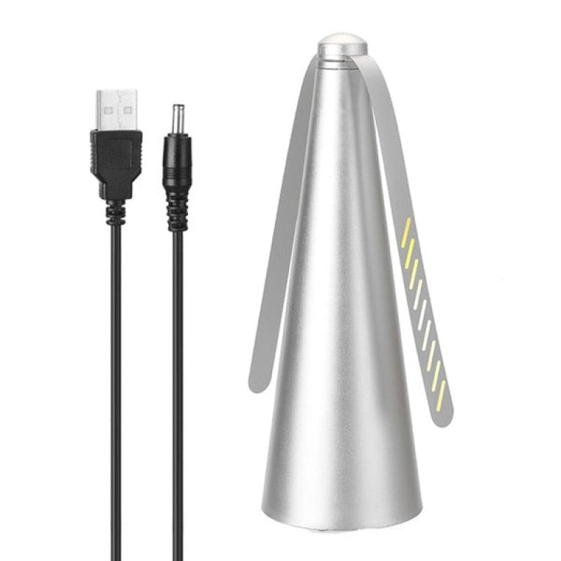 Appareil anti mouches argent - Ventilateur répulsif pour repas serein en extérieur