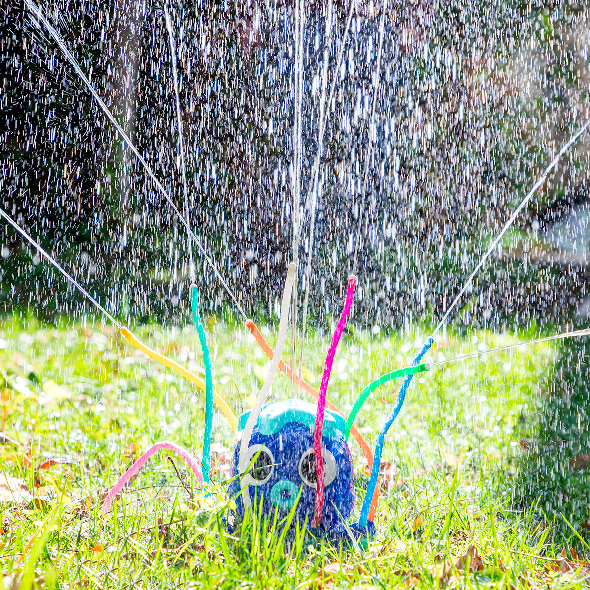 Arroseur rotatif octopus - Jouet d'eau extérieur pour enfant dans le jardin t