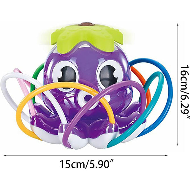 Arroseur rotatif octopus - Jouet d'eau extérieur pour enfant dans le jardin t