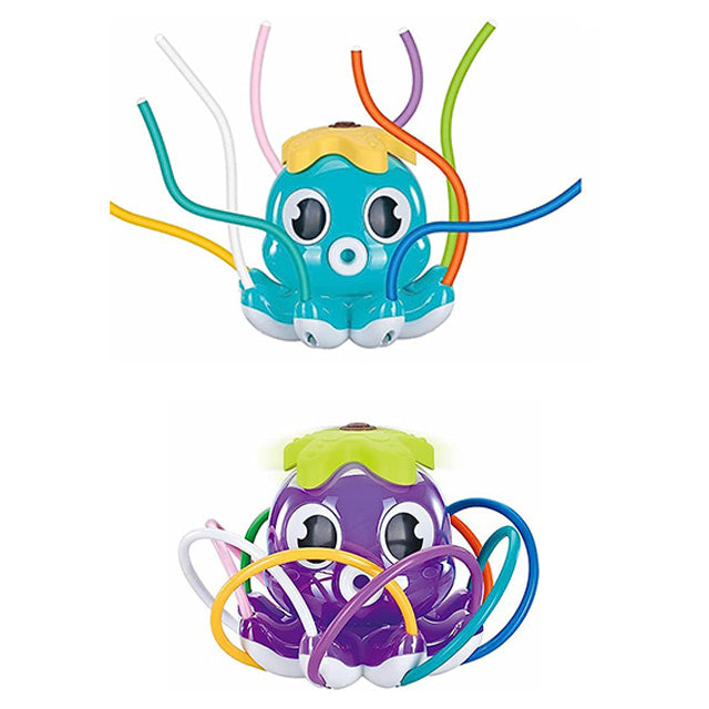 Arroseur rotatif octopus - Jouet d'eau extérieur pour enfant dans le jardin t