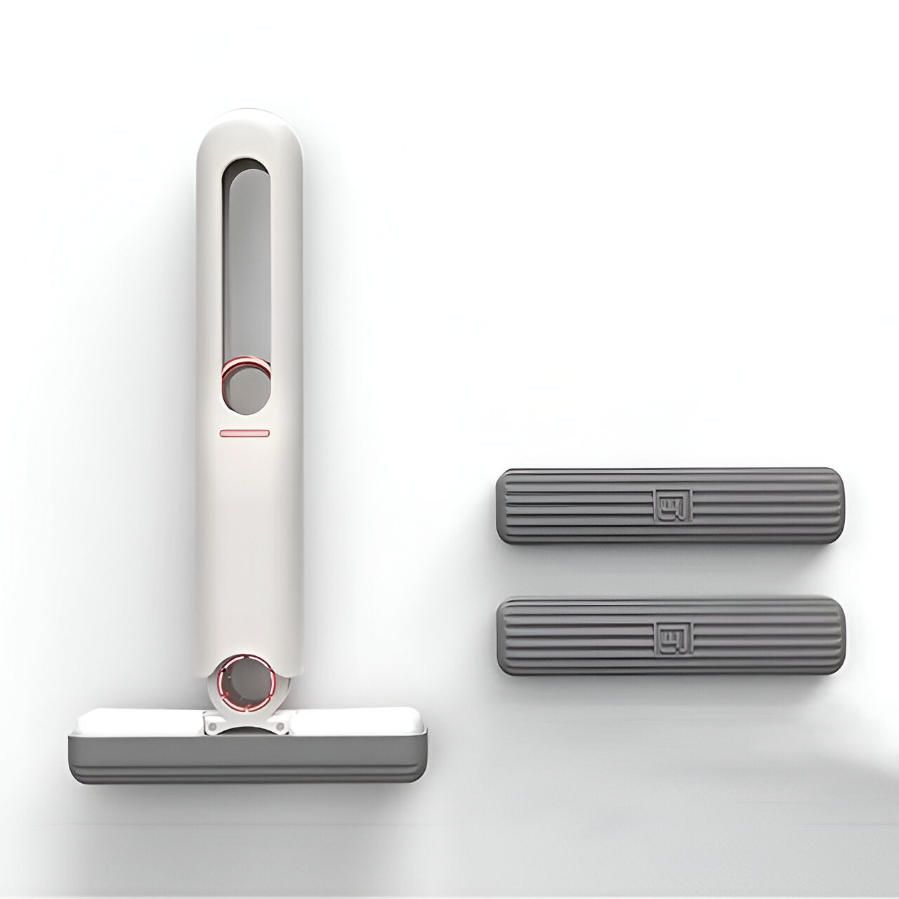 Balai à franges Mini Squeeze - Mop avec Éponge Supplémentaire compact et pratique