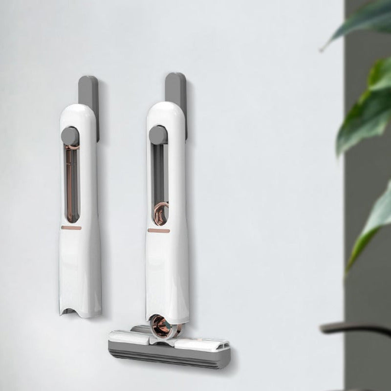 Balai à franges Mini Squeeze - degrés rotation pour nettoyage complet travel