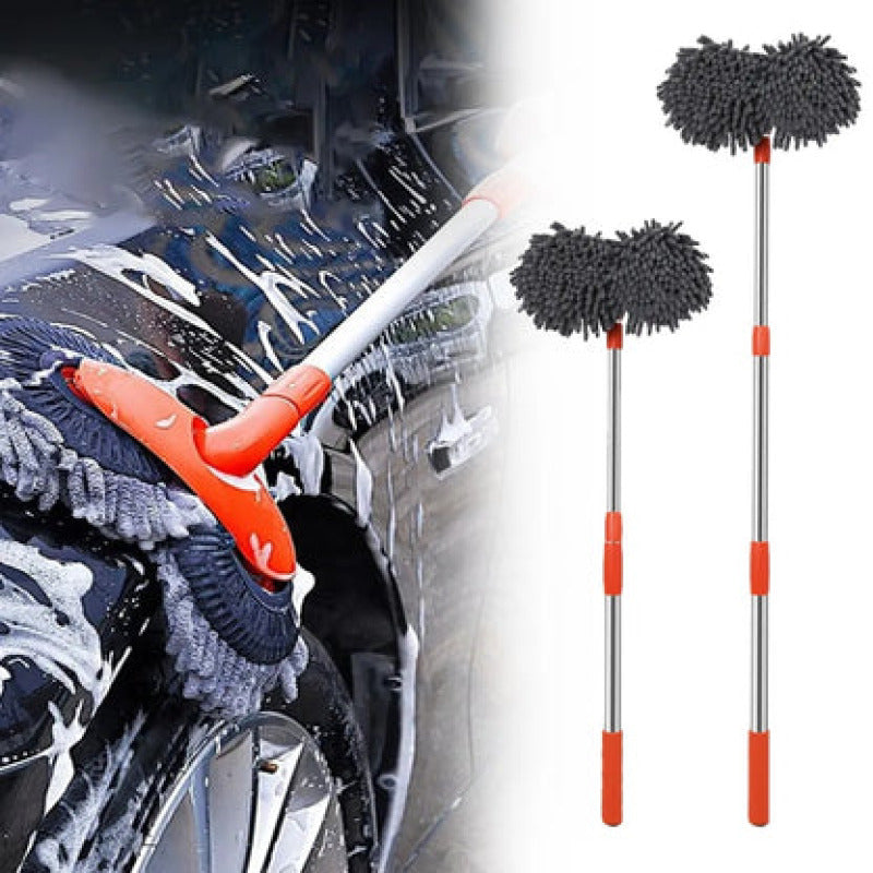 Balai lave-auto flexible pratique pour un nettoyage complet lea