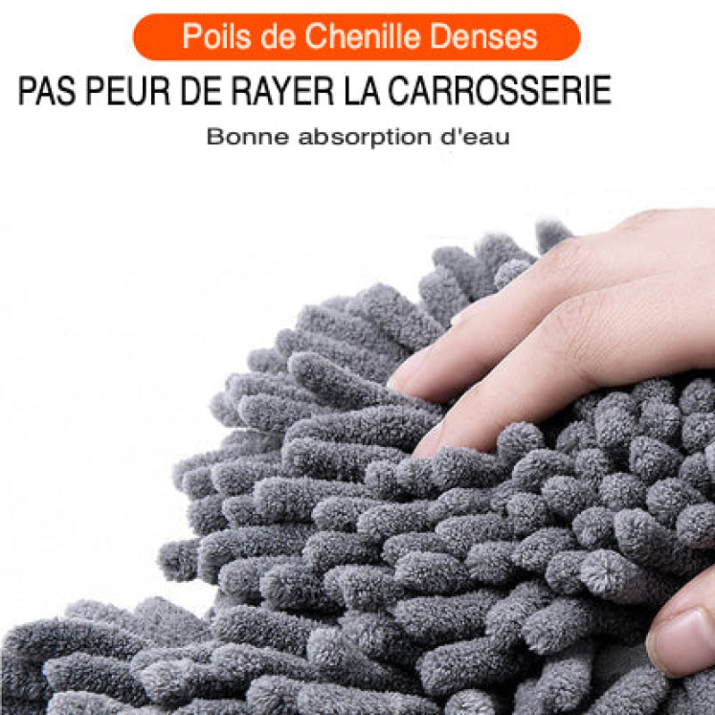 Balai lave-auto avec puissance détergente pour un nettoyage efficace
