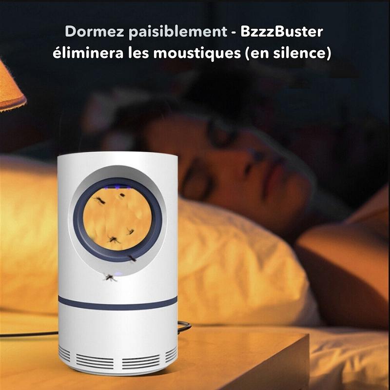 Lampe Anti-Moustiques BzzzBuster - Facile à Utiliser avec Nettoyage Simple tr