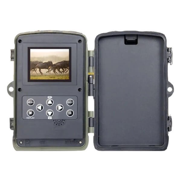 Caméra de chasse 4G - Observation nature - LED infrarouges - Vision nocturne dog