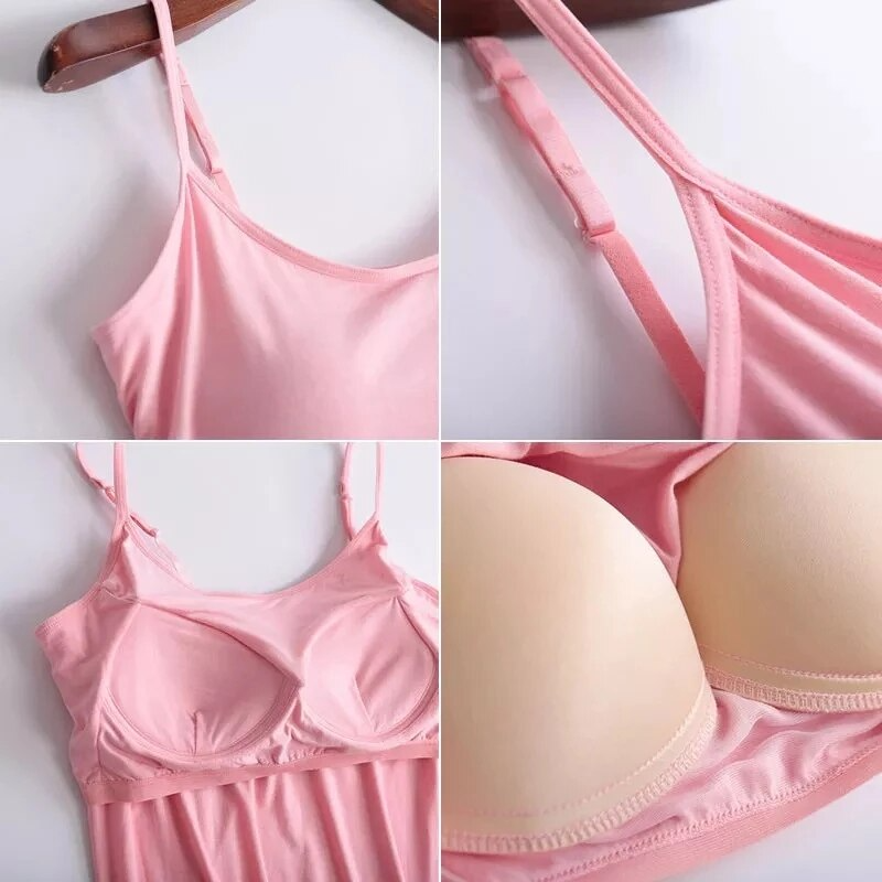 Camisole en avec soutien-gorge intégré - Confort et style décontracté travel