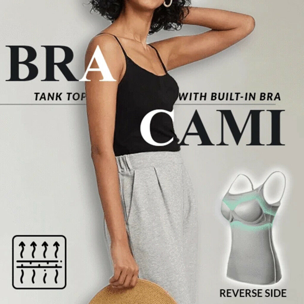 Camisole en avec soutien-gorge intégré - Confort et style décontracté travel