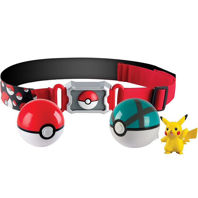Ceinture Pokémon Clip'N' Go avec Poké Ball et Pikachu - Accessoire Enfant tra