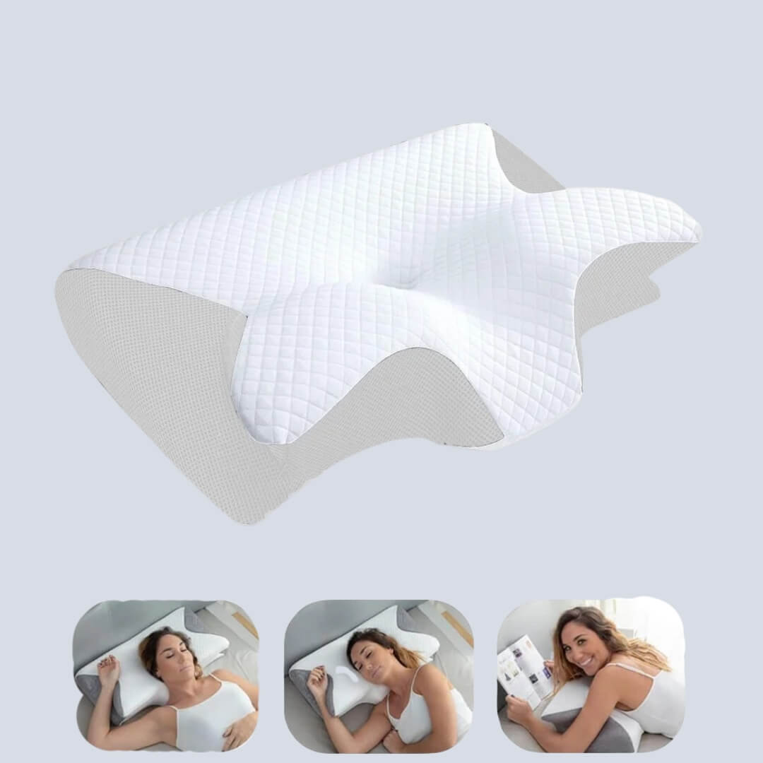 Oreiller Ergonomique de Bien-être CerviComfort avec Soutien Cervical et Confort Optimal