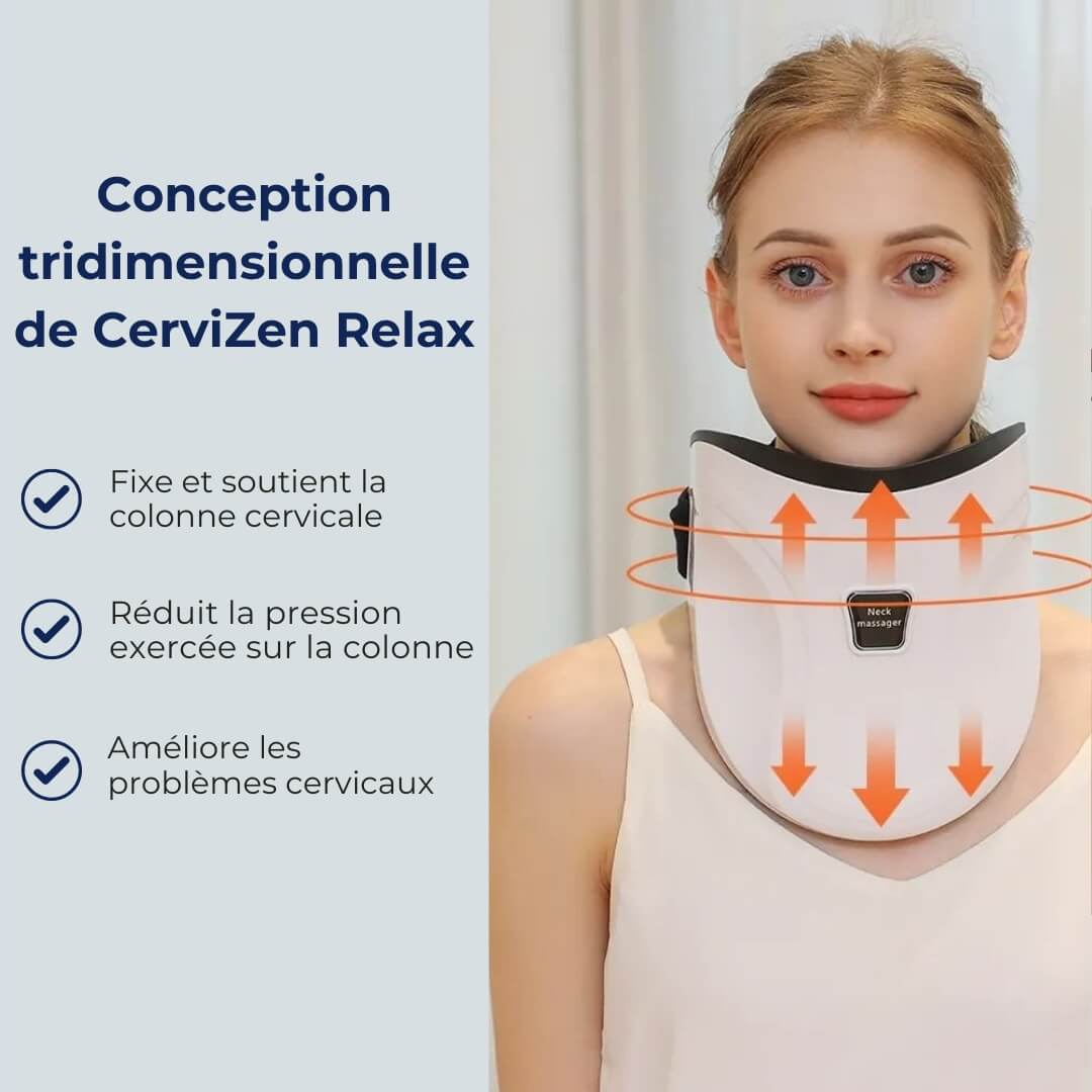 Masseur Cervical à Pression d’Air pour une réduction des douleurs cervicales