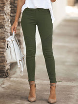 Charlotte | Pantalon slim plissé