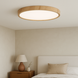 Plafonnier grain de bois
