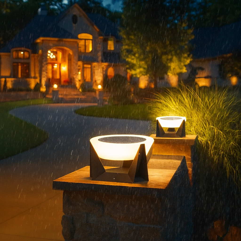 Lampe de terrasse solaire