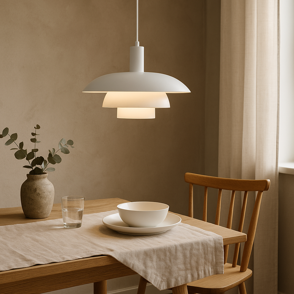 Lampe suspendue de style danois d'Irda