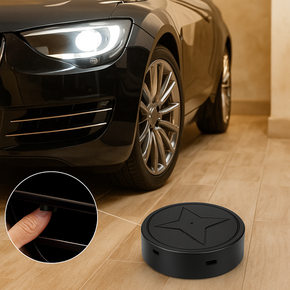Mini Traceur GPS Ultra-Puissant – Suivi en Temps Réel + Aimant Ultra-Fort pour Localisation Objets de Valeur