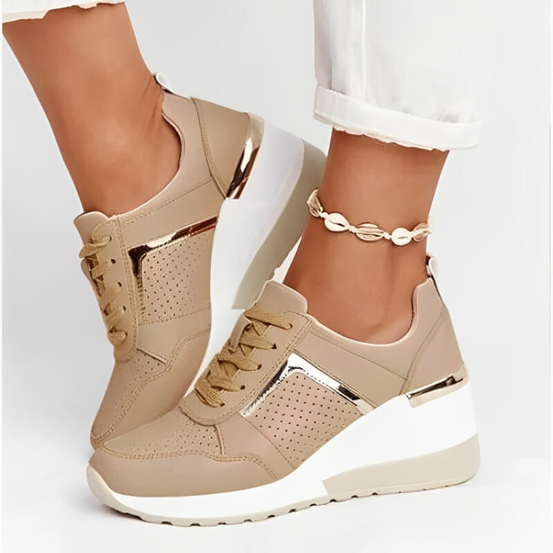 Chaussures TrendyWalk Tendance - Beige, confortables et robustes