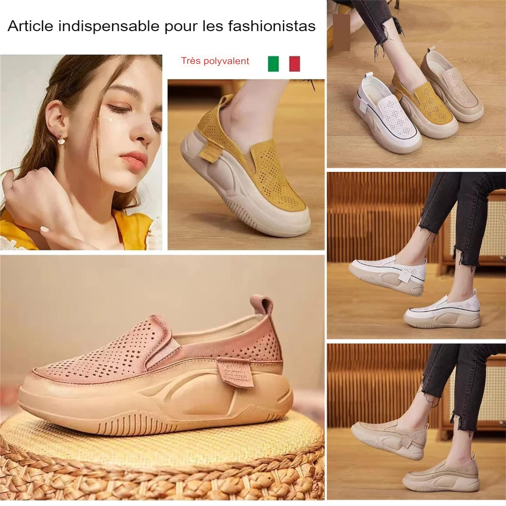Chaussures Ultra Confort à Enfiler pour Femmes - Basket Orthopédique Tendance dog