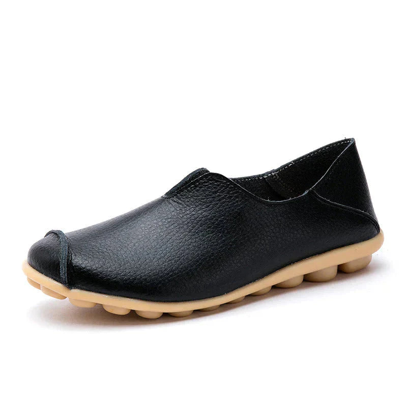 Chaussures confortables ComfortBounce Noir - confort des pieds et posture optimale avec semelle semelle de soutien