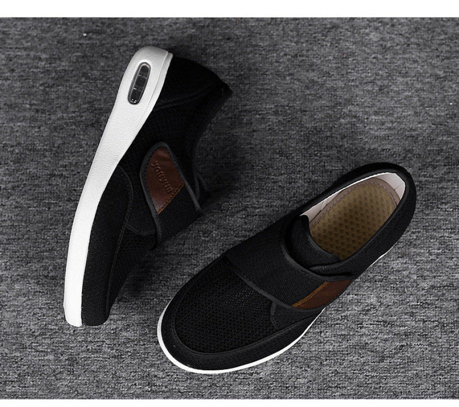 Chaussures confortables - Fermeture velcro et largeur adaptée