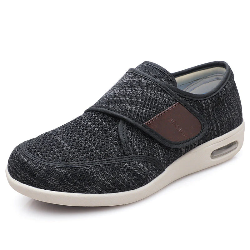 Scarpe confortevoli - Chiusura a velcro e larghezza adattata