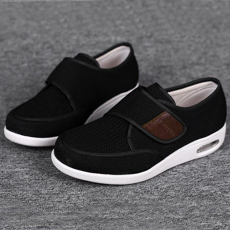 Scarpe confortevoli - Chiusura a velcro e larghezza adattata