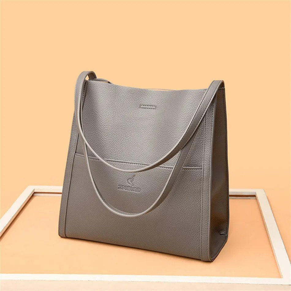 Sac à main ChicBag en Gris, confort quotidien avec ce sac minimaliste et durable