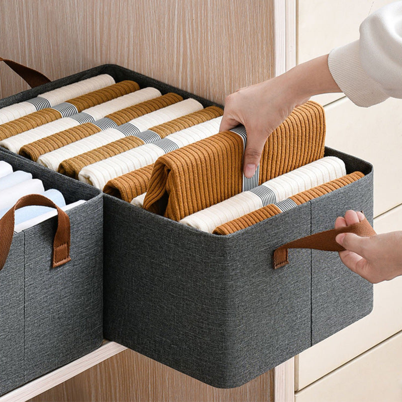 Organiseur de vêtements ClutterFree - Boîte de rangement élégante et durable pour une maison bien organisée