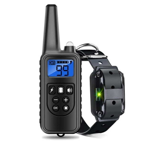 Collier de Dressage Anti-aboiement Etanche Rechargeable pour Chien - Confort Animal et Sécurité