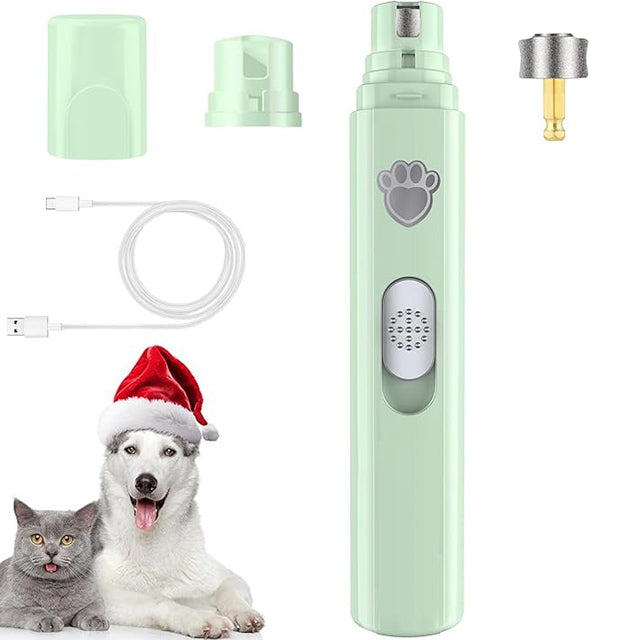 Coupe-Ongles Électrique Vert de qualité Rechargeable - Design Ergonomique et Sécurité Optimale