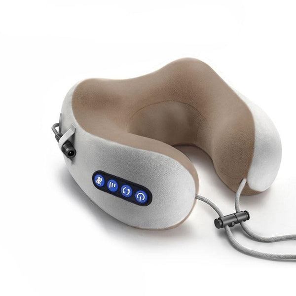 Coussin Masseur Chauffant de Cou et Cervicales - Chaleur Apaisante et Soutien Cervical