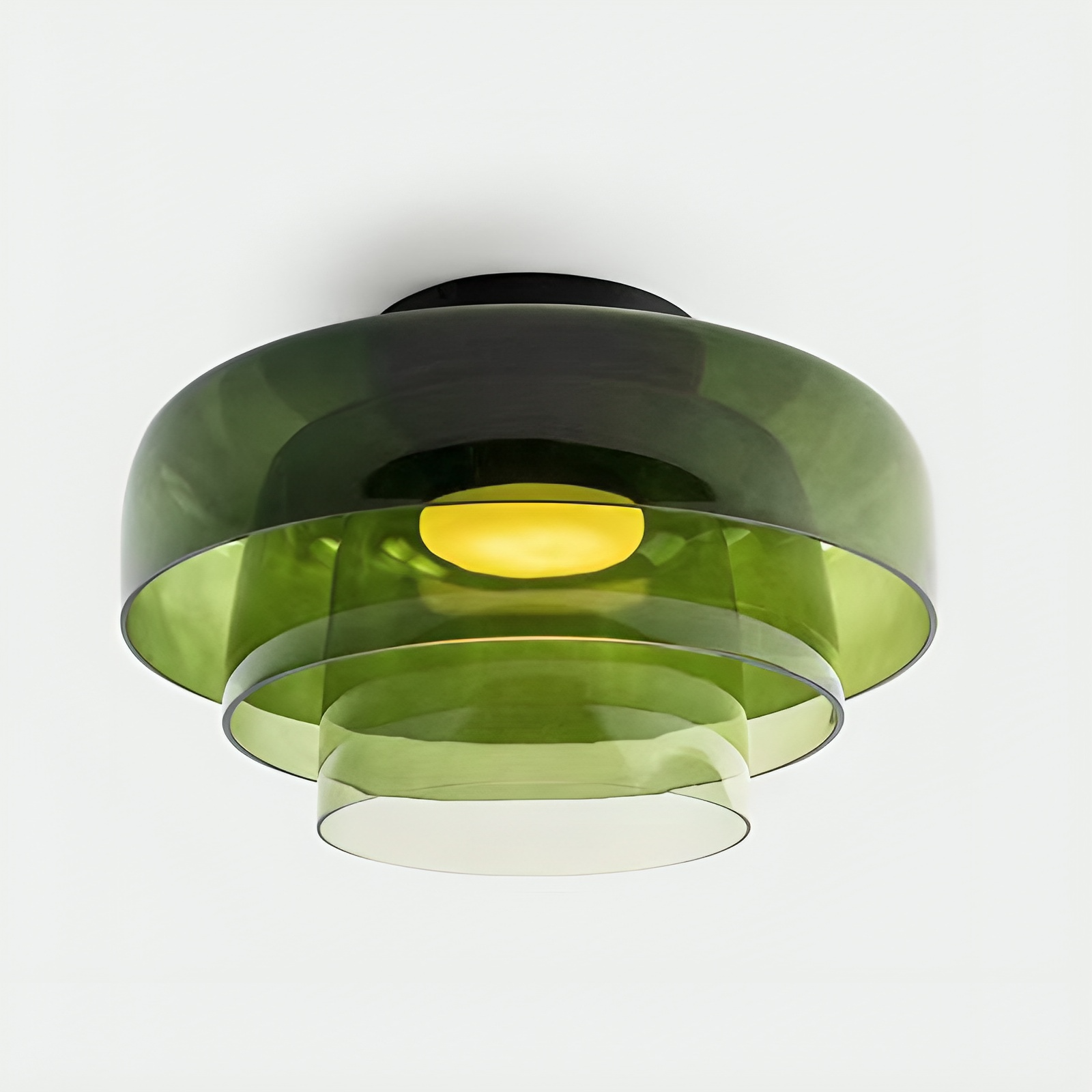 Lampe pendante nordique Bauhaus en verre